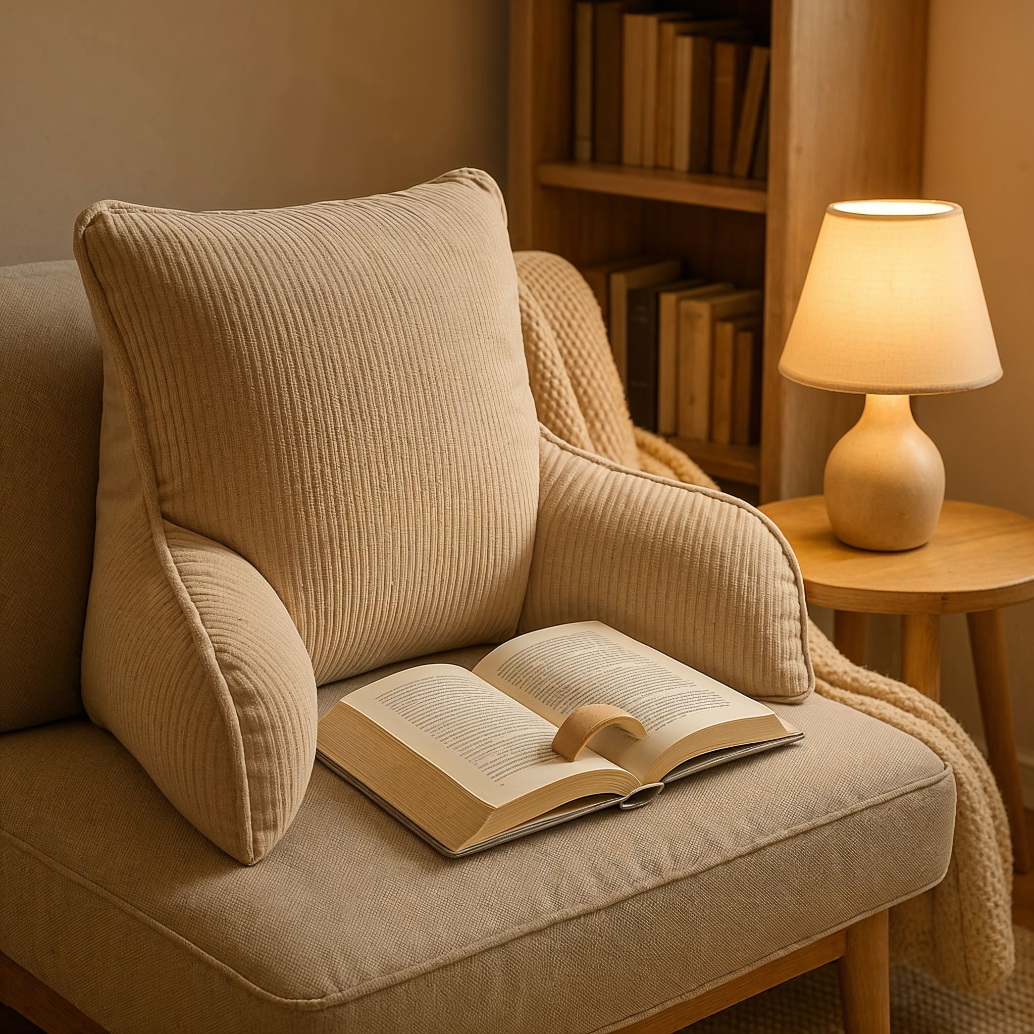 Coussins de lecture ergonomiques et confortables