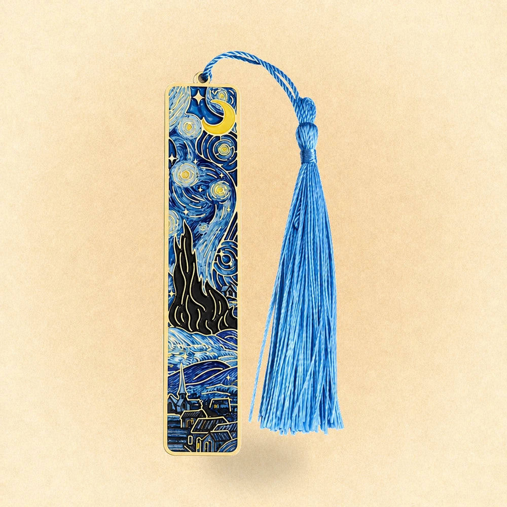 Marque-page métal Starry Night
