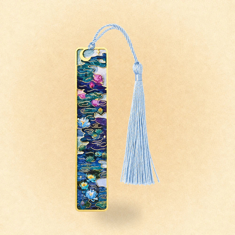 Marque-page métal Water Lily