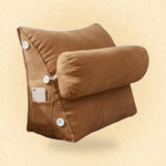 Coussin de lecture triangulaire - Vignette | Le coin du lecteur