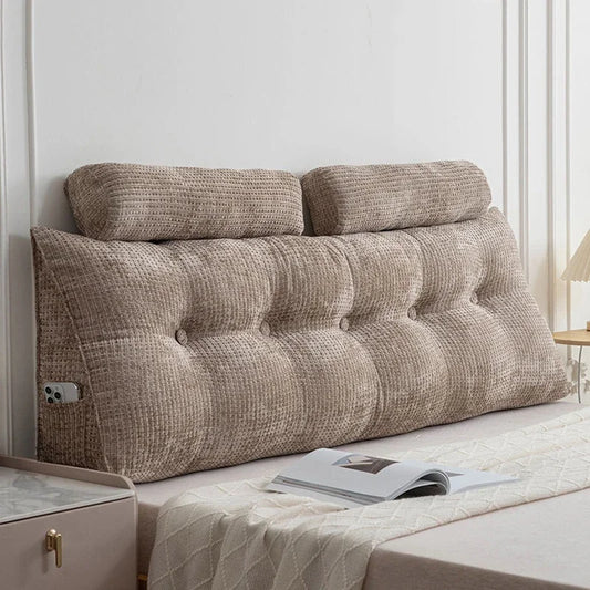 Coussin de lecture tête de lit double
