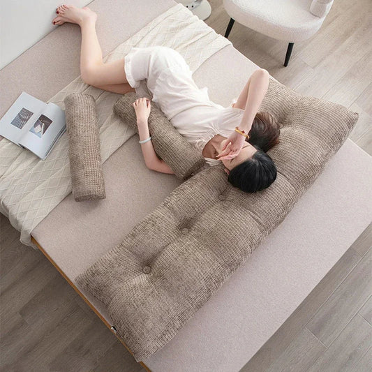 Coussin de lecture tête de lit double