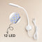 Lampe de lecture magnétique 12 LED