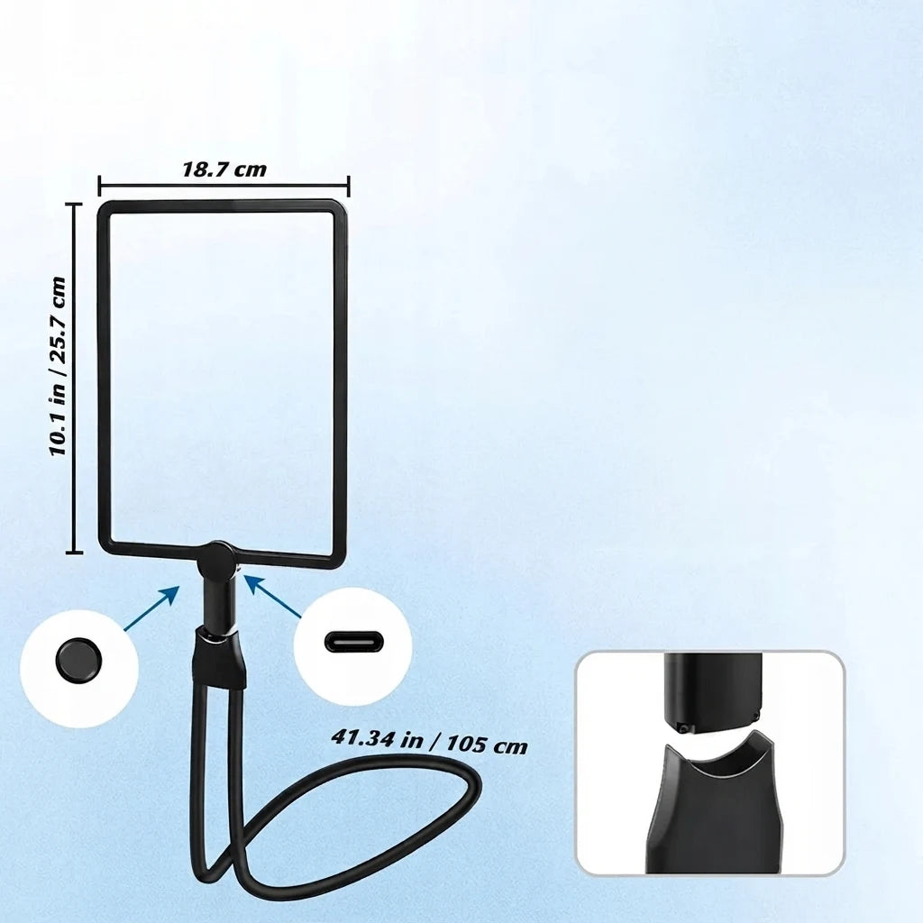 Lampe loupe tour de cou