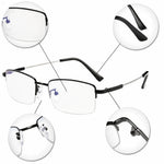 Lunettes de lecture multifocal anti lumière bleue - Vignette | Le coin du lecteur