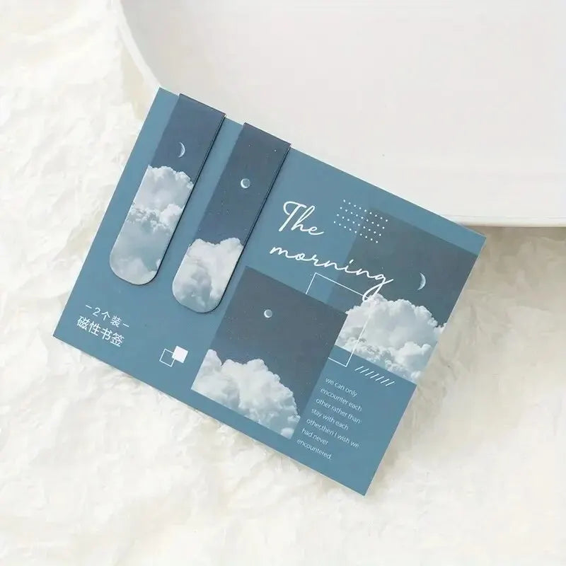 Marque-page aimanté nature Nuage foncé