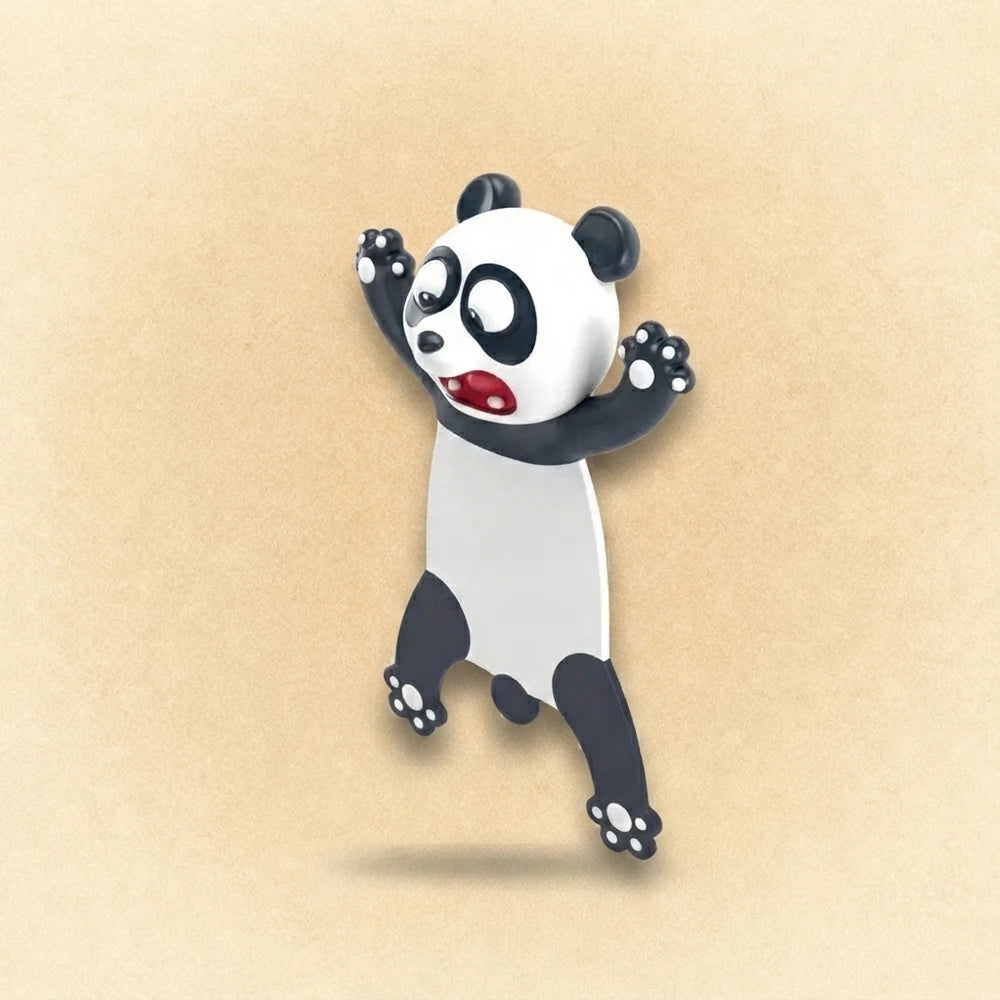 Marque-page animaux rigolos 3D Panda