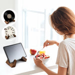 Porte-livre de cuisine en bois - Vignette | Le coin du lecteur