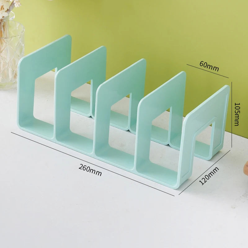 Modèle vert menthe avec dimensions de 260 × 120 × 105 mm et compartiments de 60 mm