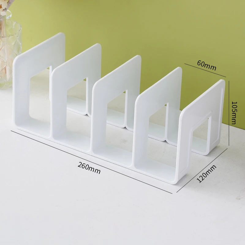 Range-livres de bureau Blanc