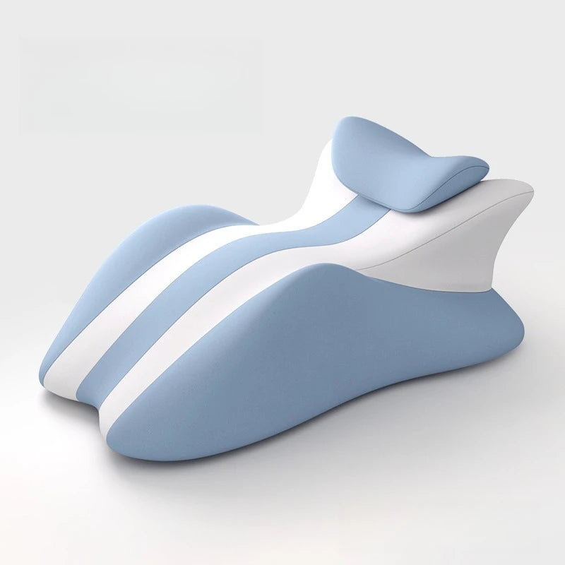 Coussin de lecture multi-positions Bleu