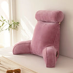 Coussin de lecture avec accoudoirs et rangement - Vignette | Le coin du lecteur