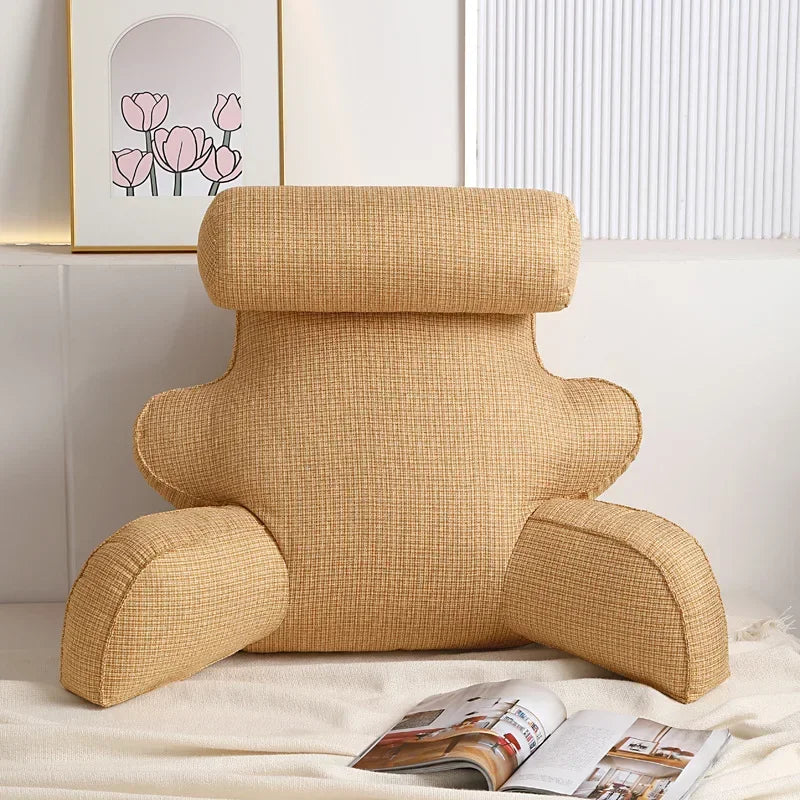 Coussin de lecture haut Beige