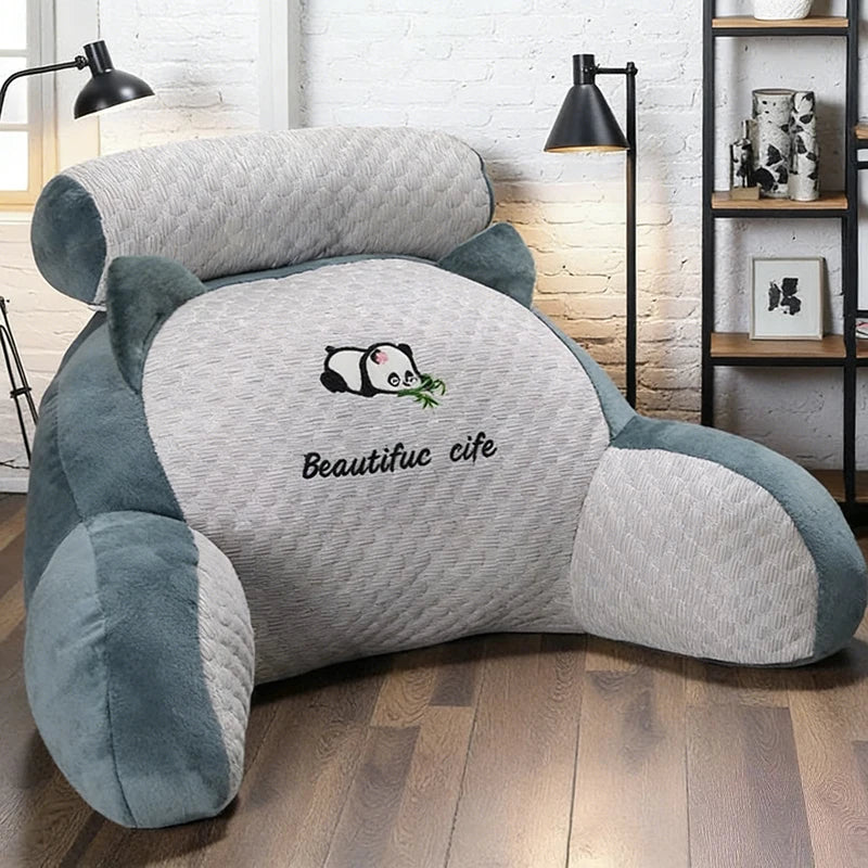 Coussin de lecture confortable Bleu profond