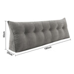 Coussin de lecture long pour lit - Vignette | Le coin du lecteur