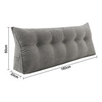 Coussin de lecture long pour lit - Vignette | Le coin du lecteur