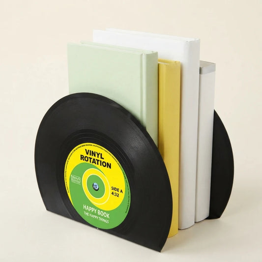 Serre-livres disque vinyle