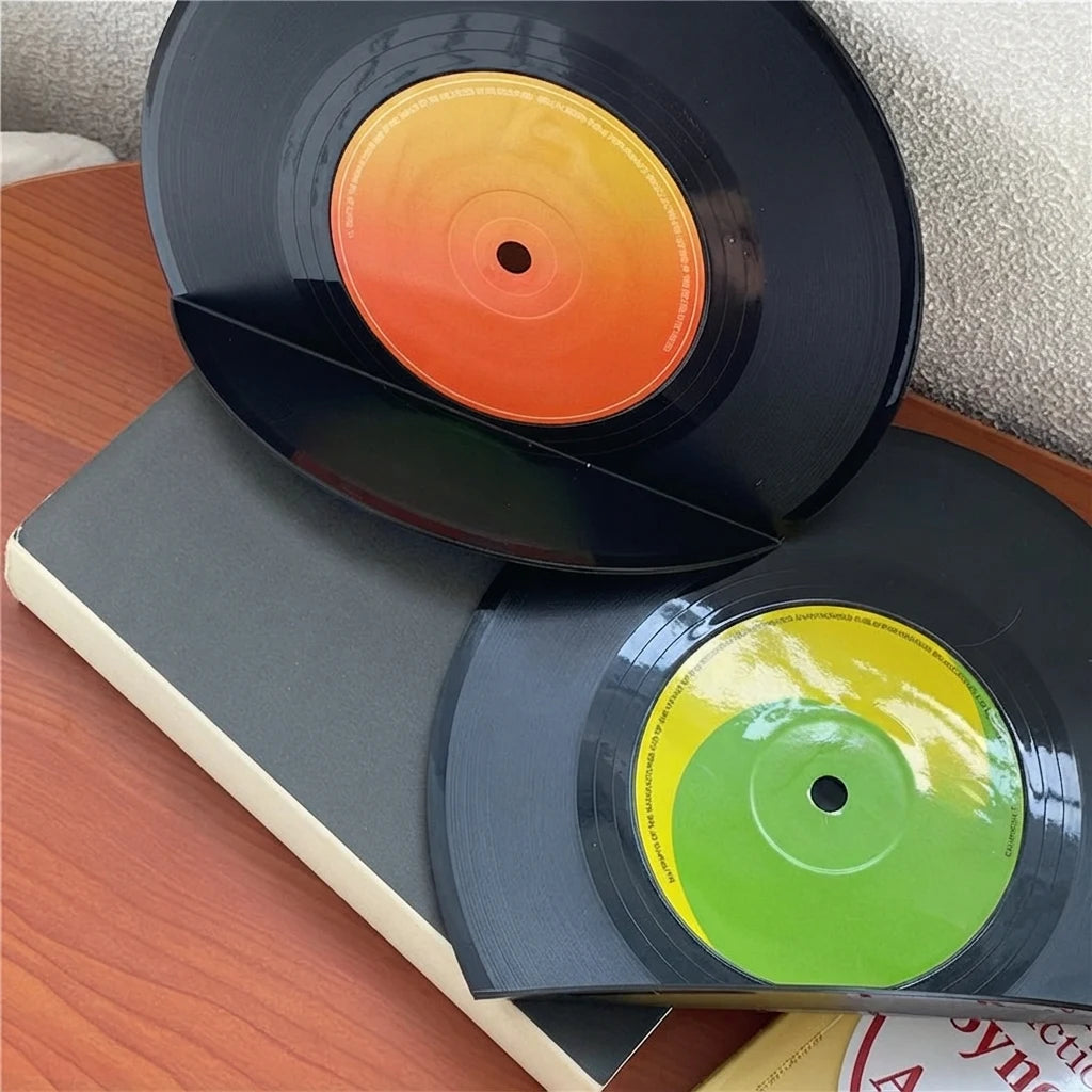 Serre-livres disque vinyle
