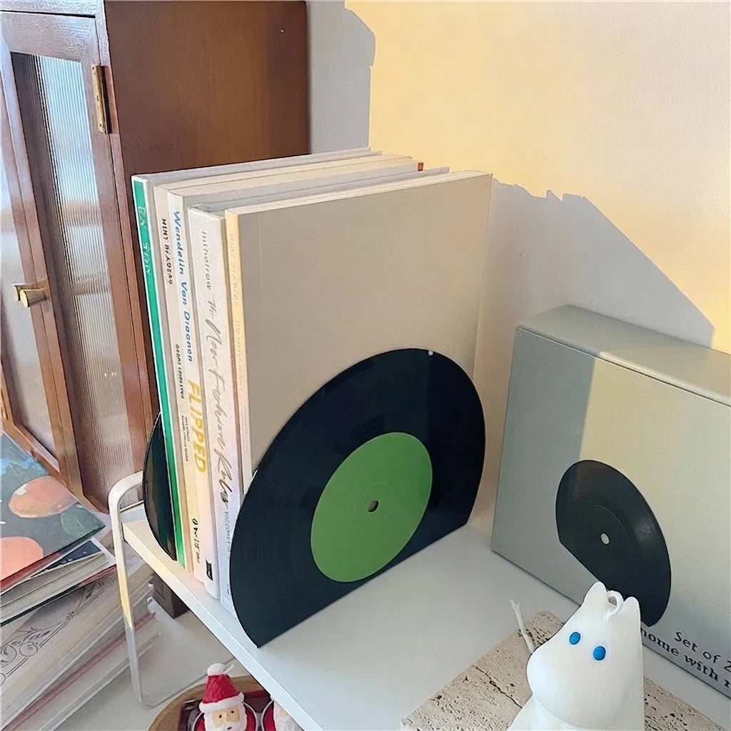 Serre-livres disque vinyle