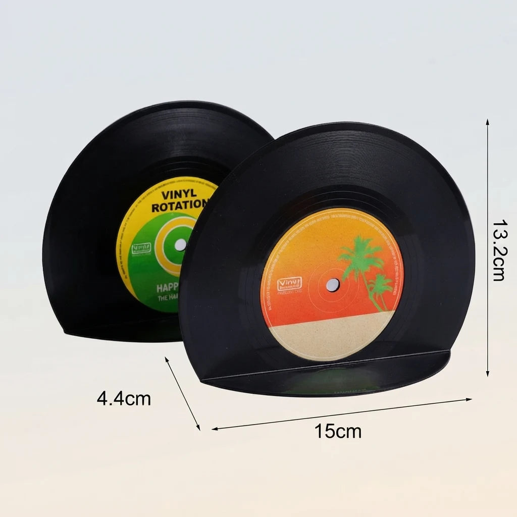 Serre-livres disque vinyle