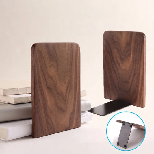Serre-livres en bois
