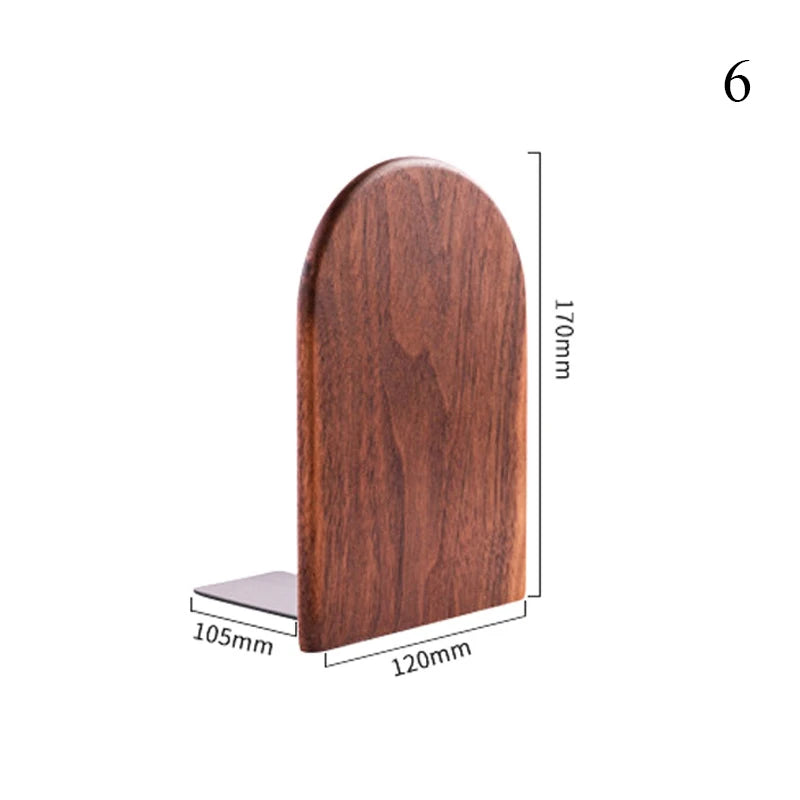 Serre-livres en bois 6