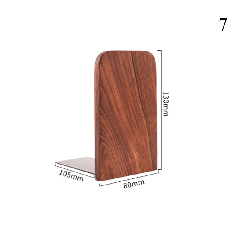 Serre-livres en bois 7