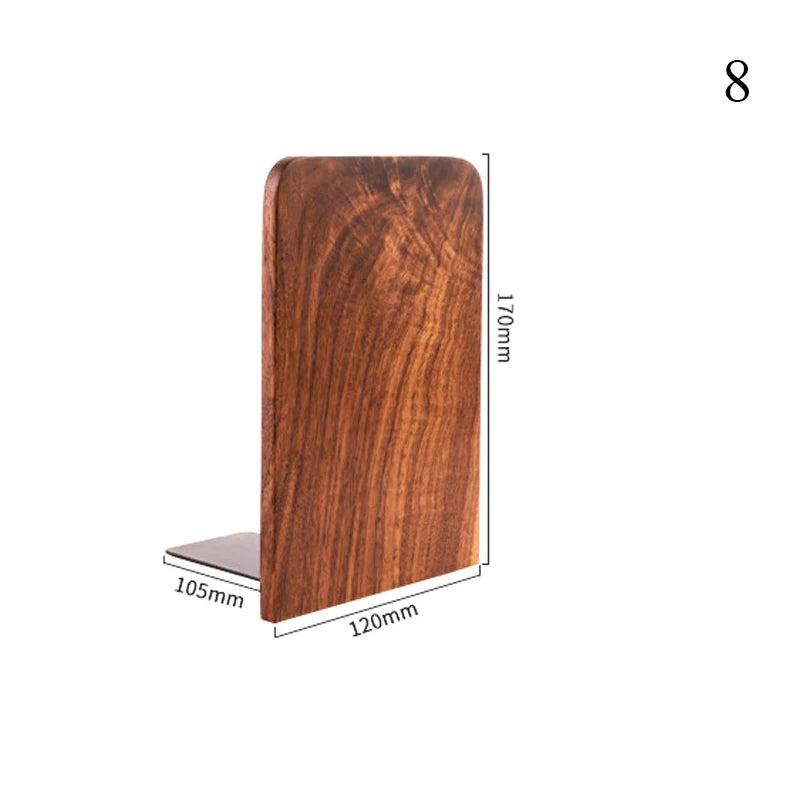 Serre-livres en bois 8