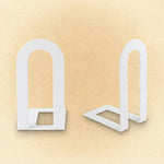 Serre-livres en métal en L - Vignette | Le coin du lecteur