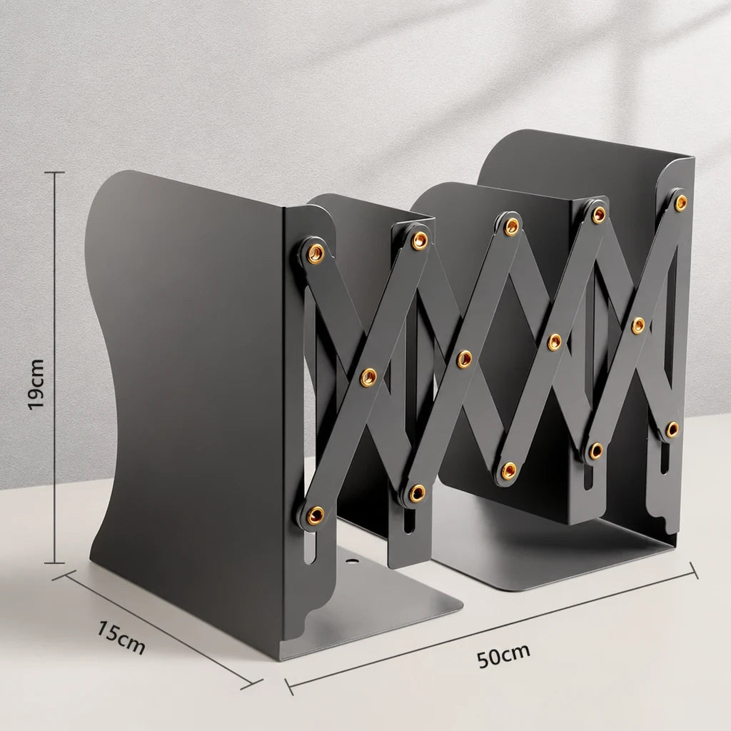 Serre-livres extensible Gris
