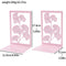 Serre-livres fleurs roses B323