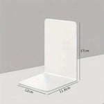Serre-livres rectangulaire en acrylique transparent - Vignette | Le coin du lecteur