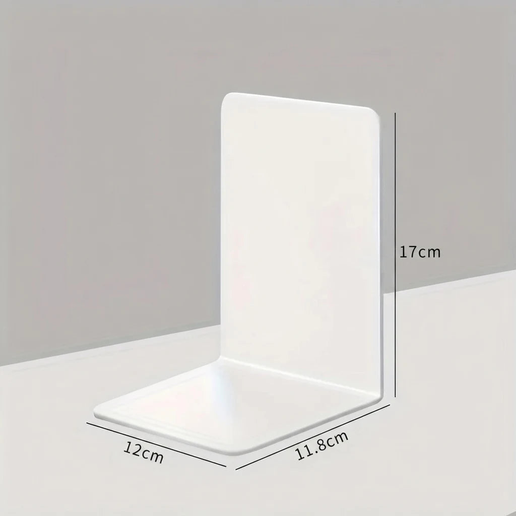 Serre-livres rectangulaire en acrylique transparent