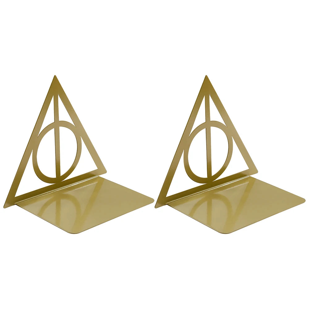 Serre-livres triangle magique Or