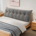 Coussin de lecture long pour lit - Vignette | Le coin du lecteur