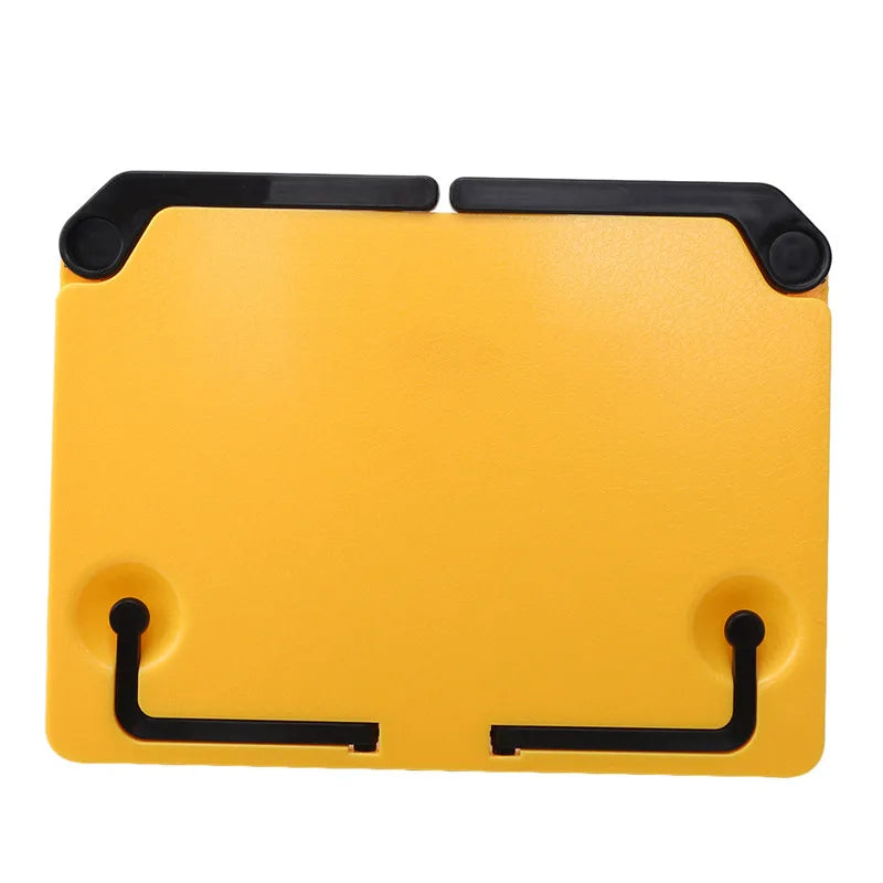 Support de livre de cuisine pliable Jaune