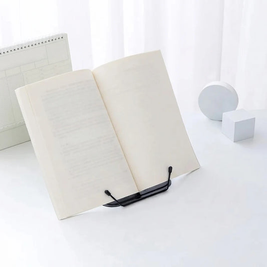 Support de livre pliable en métal