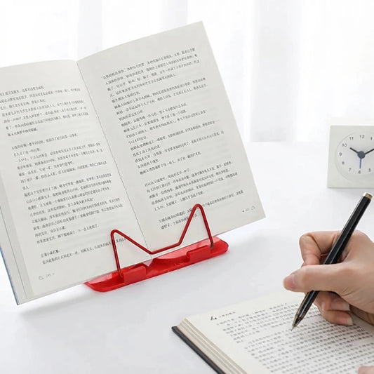 Support de livre pliable réglable