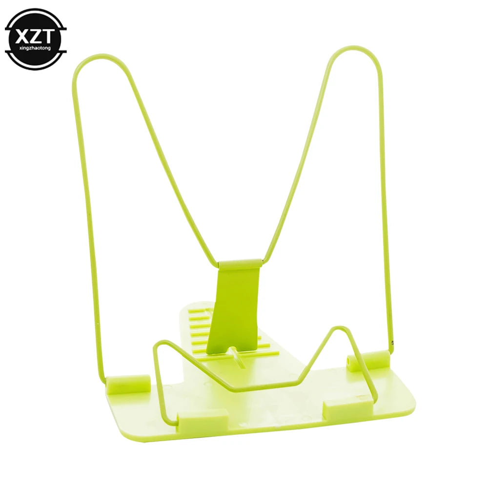 Support de livre pliable réglable Vert