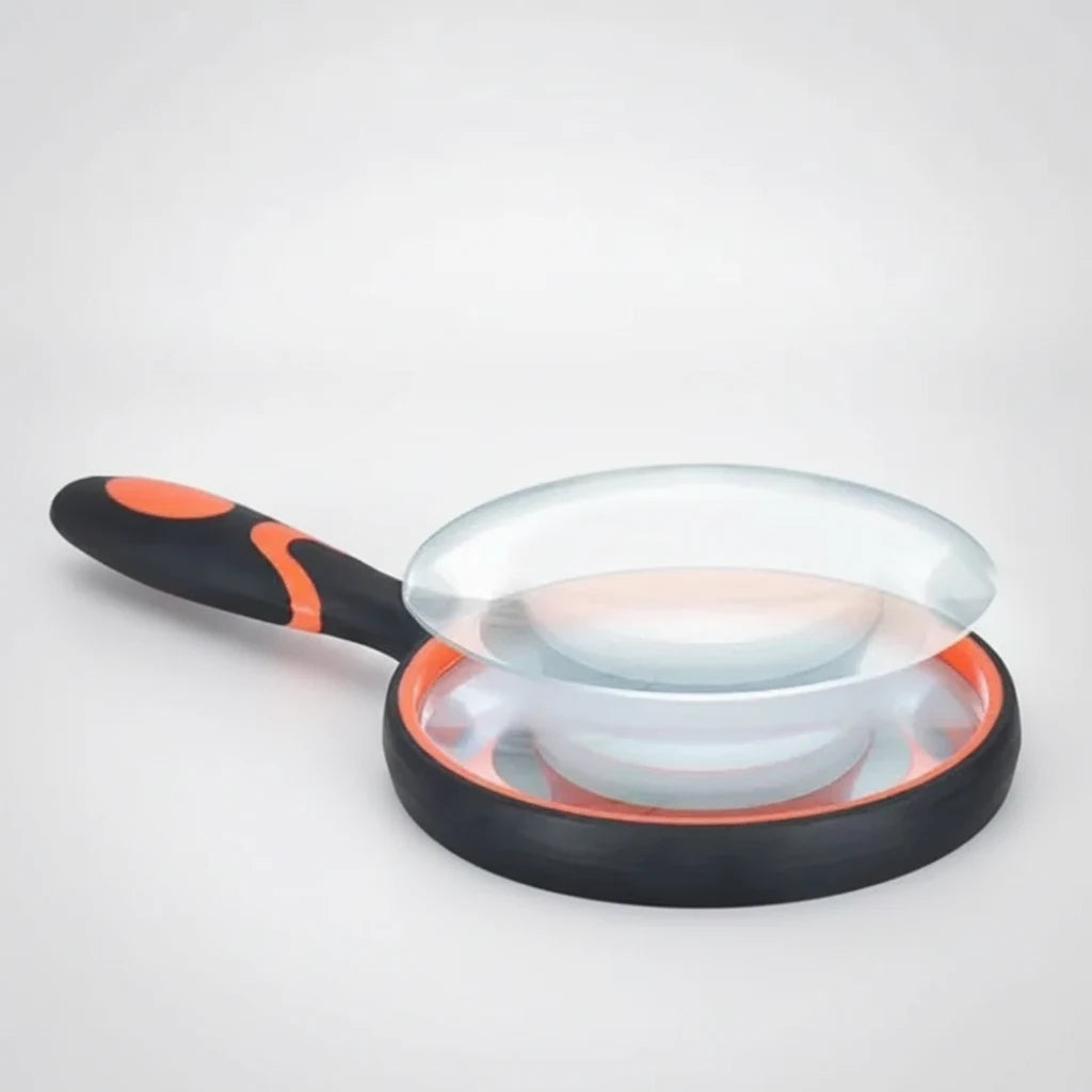 Loupe à main 10x incassable