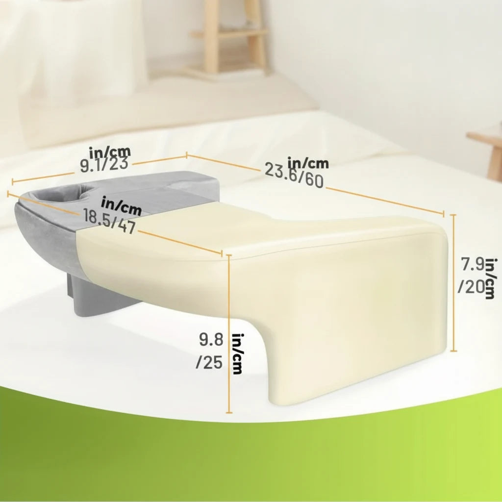 Coussin repose livre avec rangement