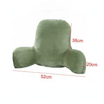 Coussin de lecture en velours - Vignette | Le coin du lecteur
