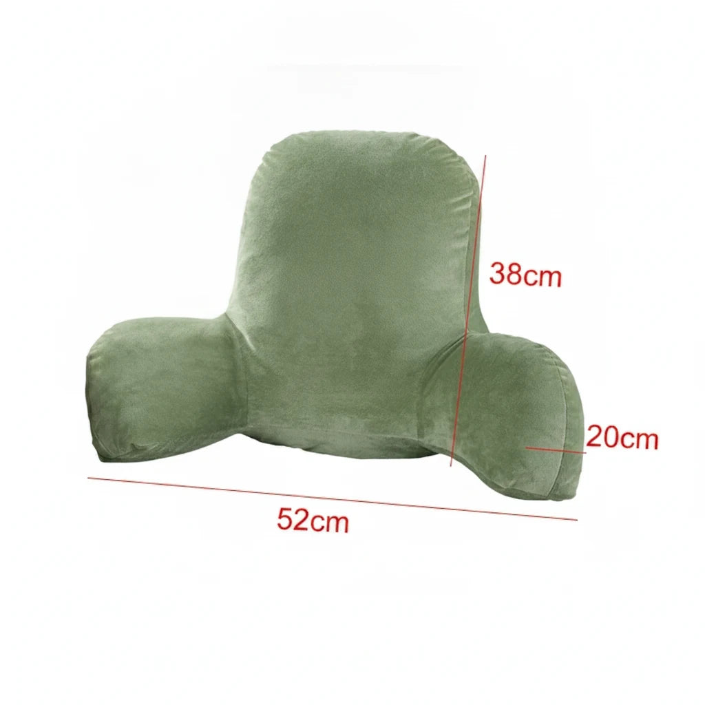 Coussin de lecture en velours