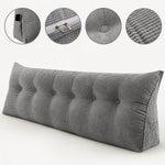 Coussin de lecture long pour lit - Vignette | Le coin du lecteur