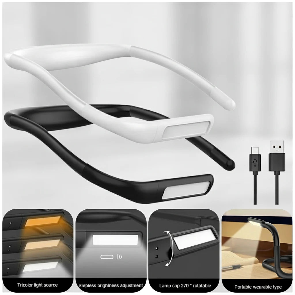 Lampe de lecture mains libres