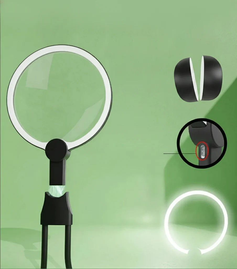 Loupe tour de cou LED