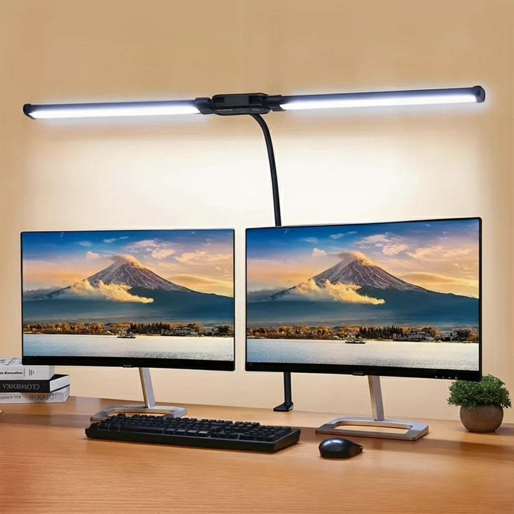 Lampe de lecture double tête