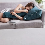 Coussin de lecture triangulaire - Vignette | Le coin du lecteur