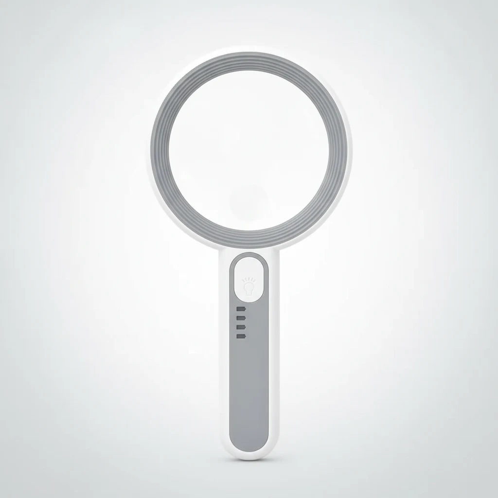 Loupe de lecture éclairante rechargeable USB