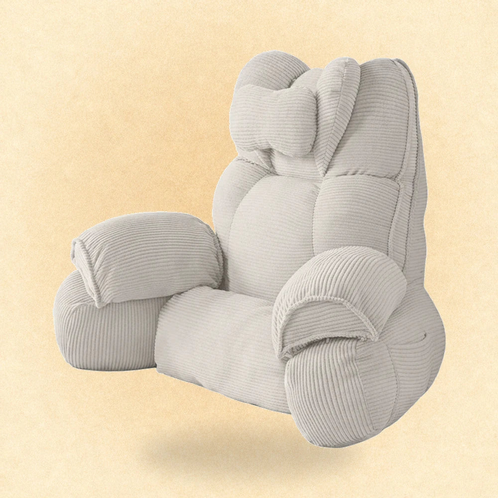 Coussin de lecture XL Gris